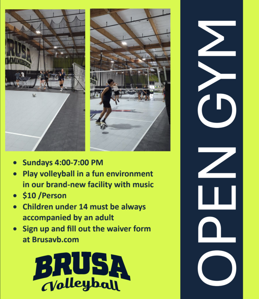 Brusa Volleyball Open Gym